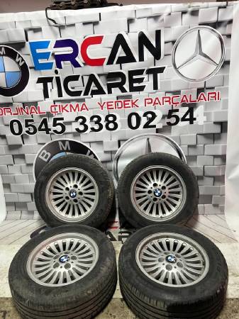 BMW E39 16 İNÇ ORJİNAL JANT LASTİK TAKIMI