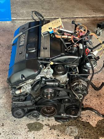 BMW E39 525i M54B25 KOMPLE MOTOR ÇIKMA YEDEK PARÇA