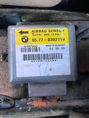 BMW E39 E38 AİRBAG BEYNİ ÇIKMA ORJİNAL 8362119 - ERCAN TİCARET YEDEK PARÇA