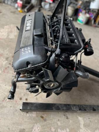 BMW E46 328İ M54 B28 KOMPLE MOTOR ÇİFT VANOS çıkma orjinal yedek parça