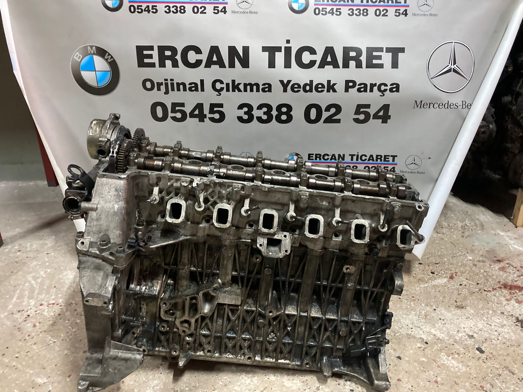 BMW E60 5.30d KOMPLE MOTOR