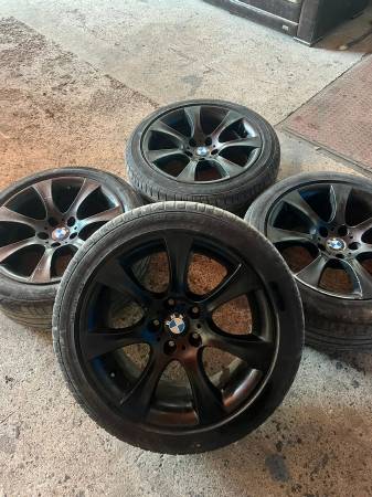 BMW E60 ORJİNAL BBS 18 İNÇ JANT LASTİK TAKIMI ÇIKMA ORJİNAL YEDEK PARÇA