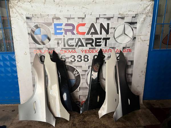 BMW E60 ORJİNAL HATASIZ SOL ÇAMURLUK SAĞ ÇAMURLUK - ERCAN TİCARET çıkma orjinal yedek parça