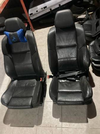 BMW E60 RECARO KOLTUK TAKIMI KAPI DÖŞEMESİ TAKIMI SİYAH DERİ - ERCAN TİCARET yedek parça