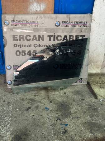 BMW E60 SOL ÖN KAPI CAMI ORJİNAL - ERCAN TİCARET yedek parça