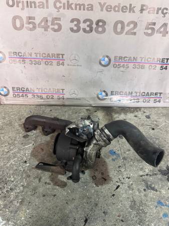 BMW E87 M47 ORJİNAL KOMPLE TURBO EGZOZ MANİFOLDU 7795498-7791762 - ERCAN TİCARET yedek parça