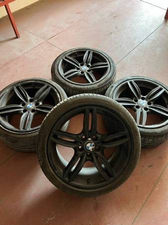 BMW F10 19 İNÇ M ORJİNAL JANT LASTİK TAKIMI 7842652 - ERCAN TİCARET yedek parça
