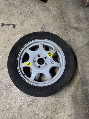 BMW X5 E53 ORJİNAL STEPNE YEDEK JANT LASTİK 18 İNÇ 6750316 - ERCAN TİCARET yedek parça