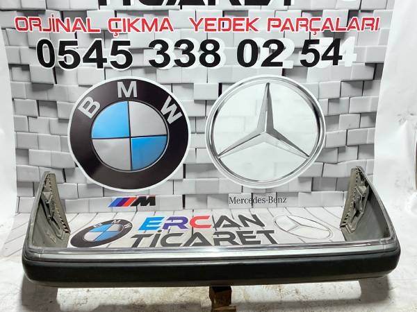 MERCEDES W124 ÇIKMA ORJİNAL NİKELAJLI ARKA TAMPON KOMPLE