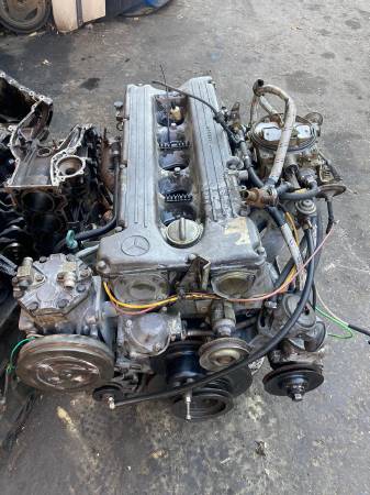 MERCEDES W126 W116 M110 280SE KOMPLE MOTOR - ERCAN TİCARET çıkma orjinal yedek parça