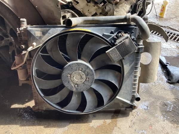 MERCEDES W163 ML 270CDI KLİMA FANI RADYATÖR SETİ 1635000093 - ERCAN TİCARET çıkma orjinal yedek parça
