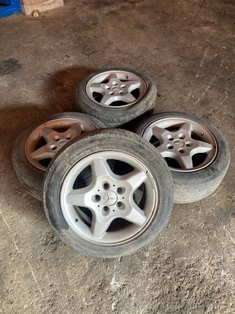 MERCEDES W163 ML ORJİNAL JANT LASTİK TAKIMI 16 İNÇ - ERCAN TİCARET yedek parça