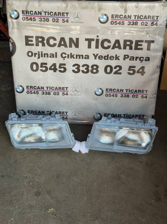 MERCEDES W201 190E SIFIR SAĞ FAR SOL FAR - ERCAN TİCARET yedek parça