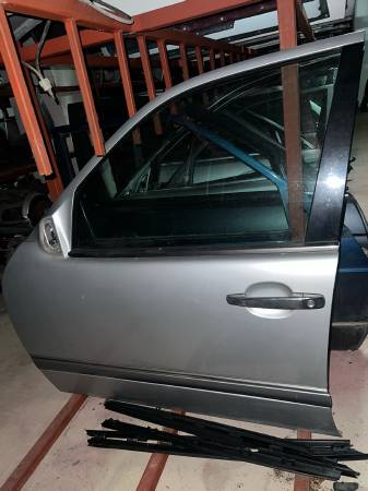 MERCEDES W210 SOL ÖN KAPI GRİ RENK DOLU HATASIZ ÇIKMA ORJİNAL - ERCAN TİCARET çıkma orjinal yedek parça