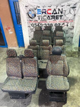 MERCEDES W638 VİTO 10+1 KOMPLE KOLTUK TAKIMI SET - ERCAN TİCARET yedek parça